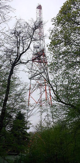 Stahlgittermast-Funkturm auf dem Duerrenberg